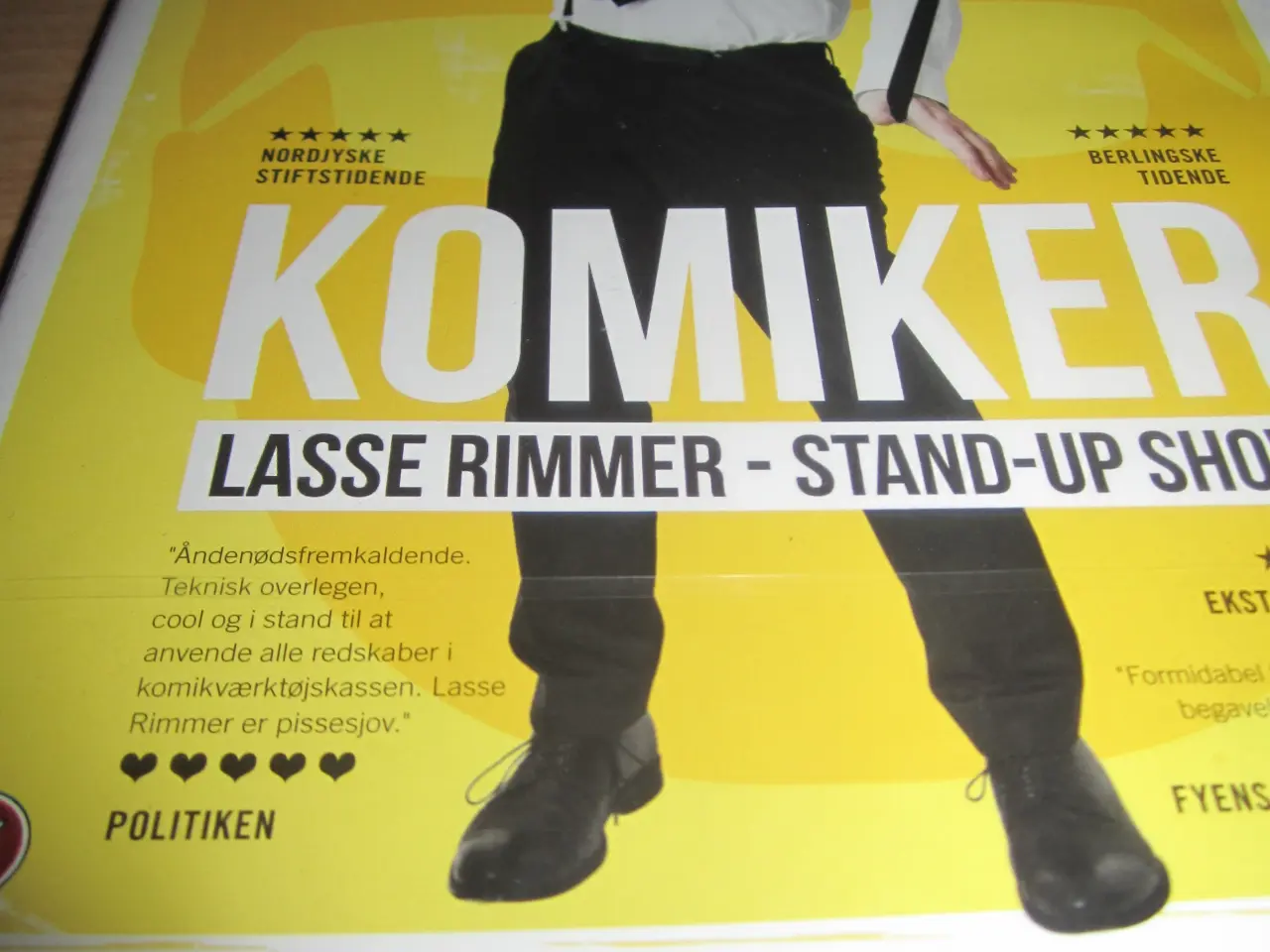 Billede 2 - LASSE RIMMER. Stand-Up-Show.