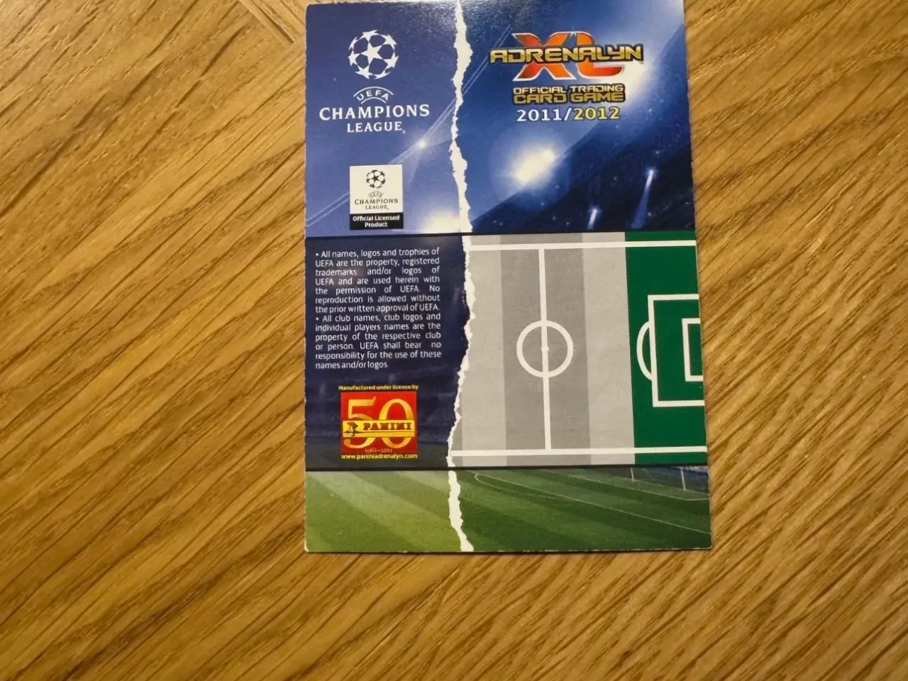 Billede 2 - Messi limited edition fodboldkort 11/12
