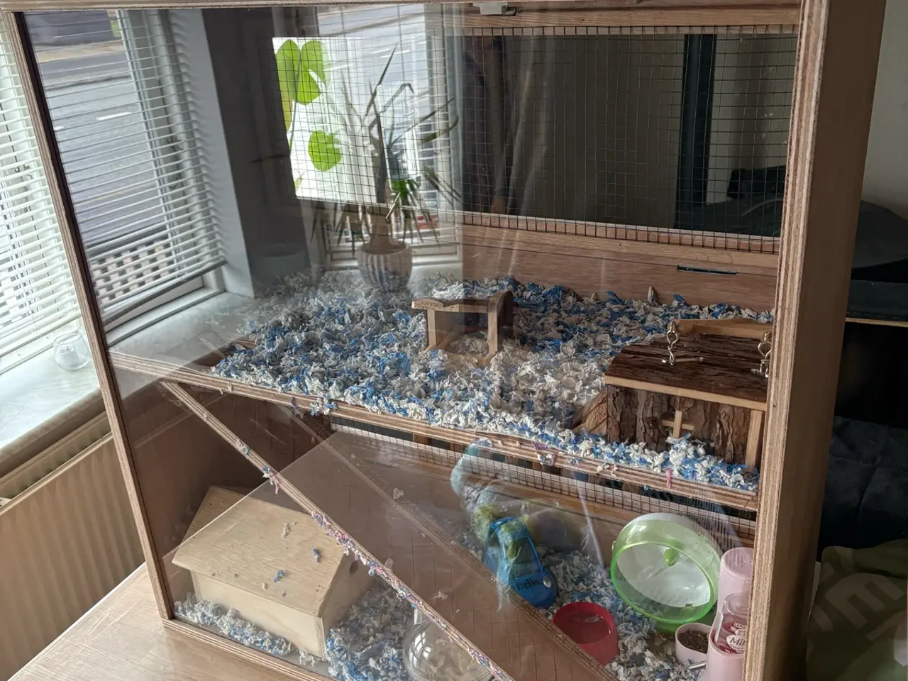 Billede 1 - Stort dværg hamster bur og tilbehør