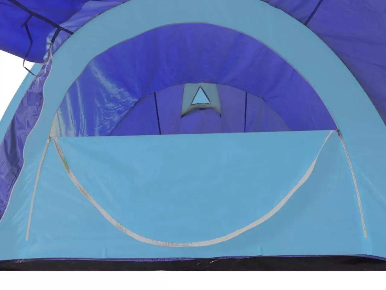 Billede 5 - Campingtelt til 4 personer - marineblå/lyseblå