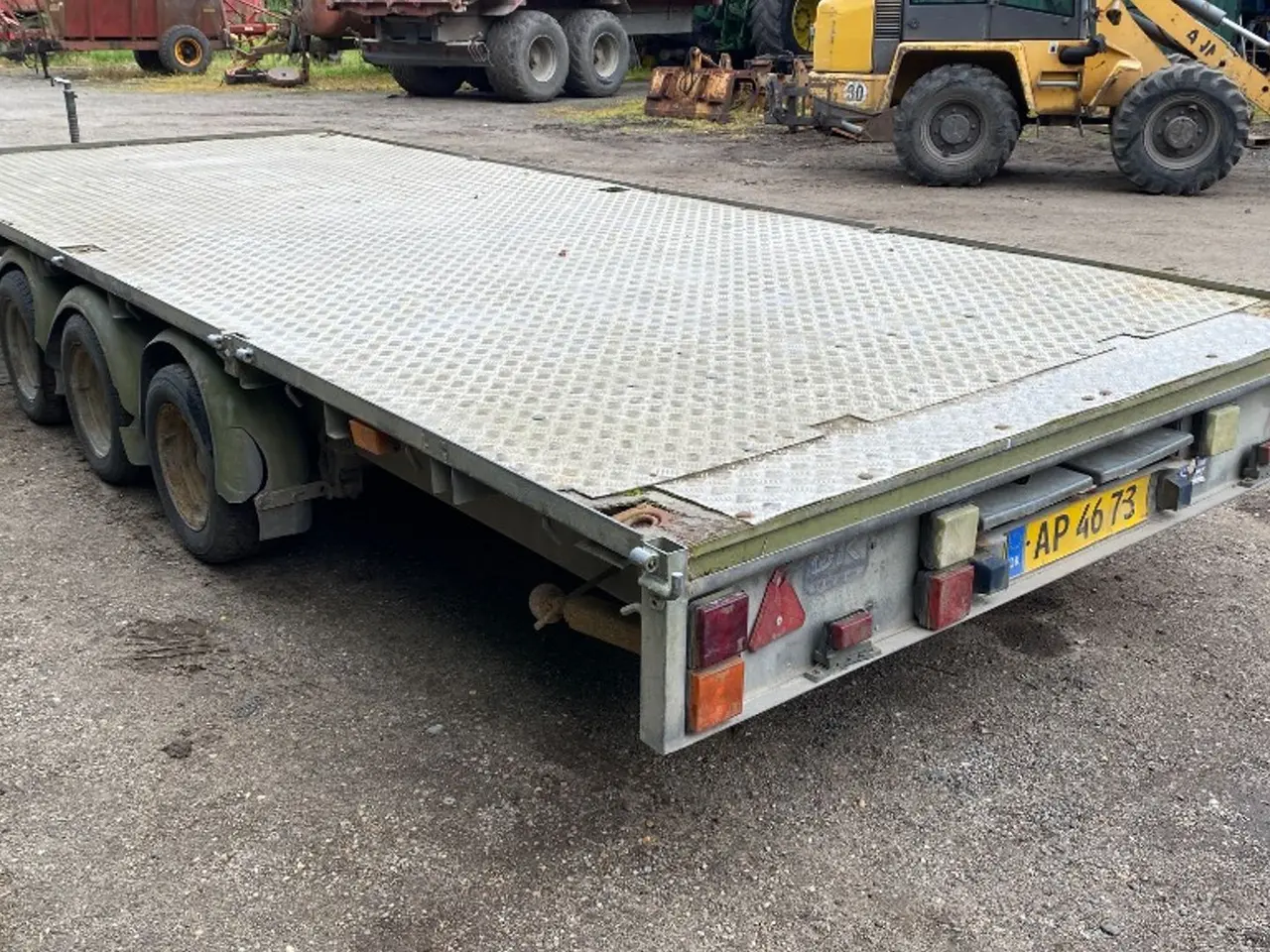 Billede 3 - Ifor Williams LM187G3 3-akslet ladtrailer