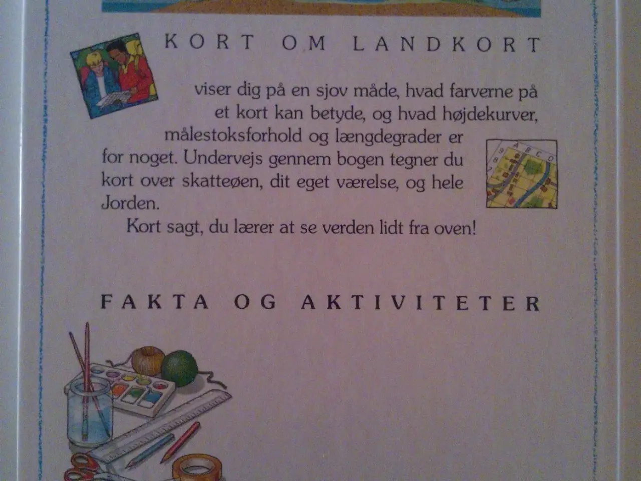 Billede 2 - Bog: Kort om Landkort