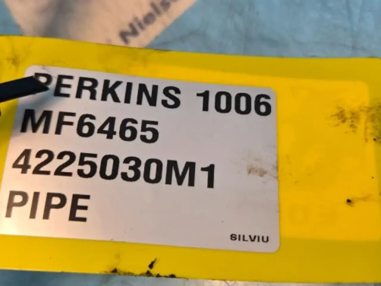 Billede 3 - Perkins 1006 Rør 4225030M1