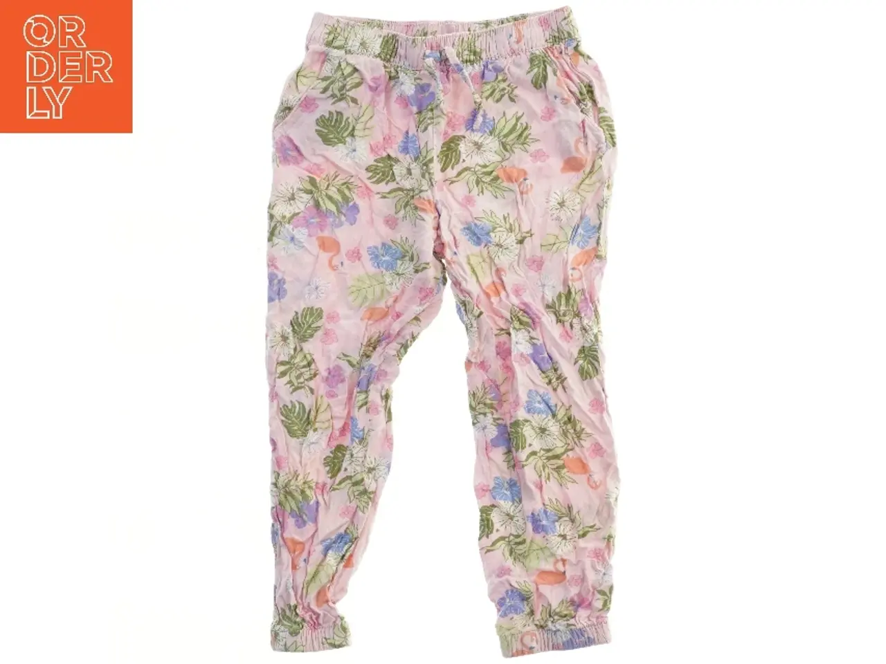 Billede 1 - Bukser med blomsterprint fra H&M (str. 116)