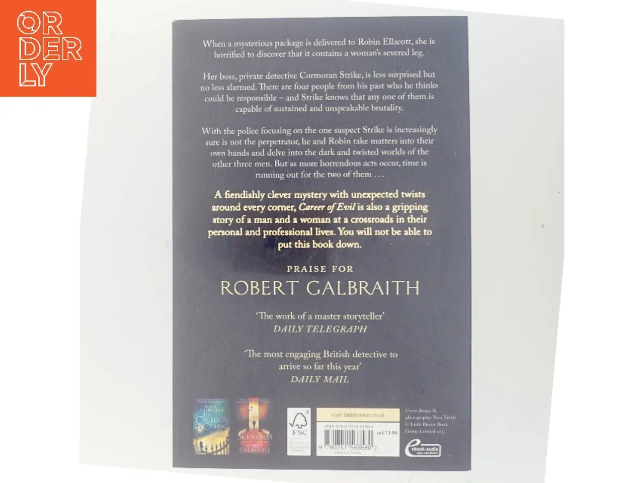 Billede 3 - Career of Evil af Robert Galbraith (Bog)
