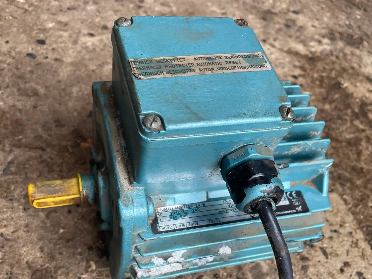 Billede 1 - Stald ventilation motor