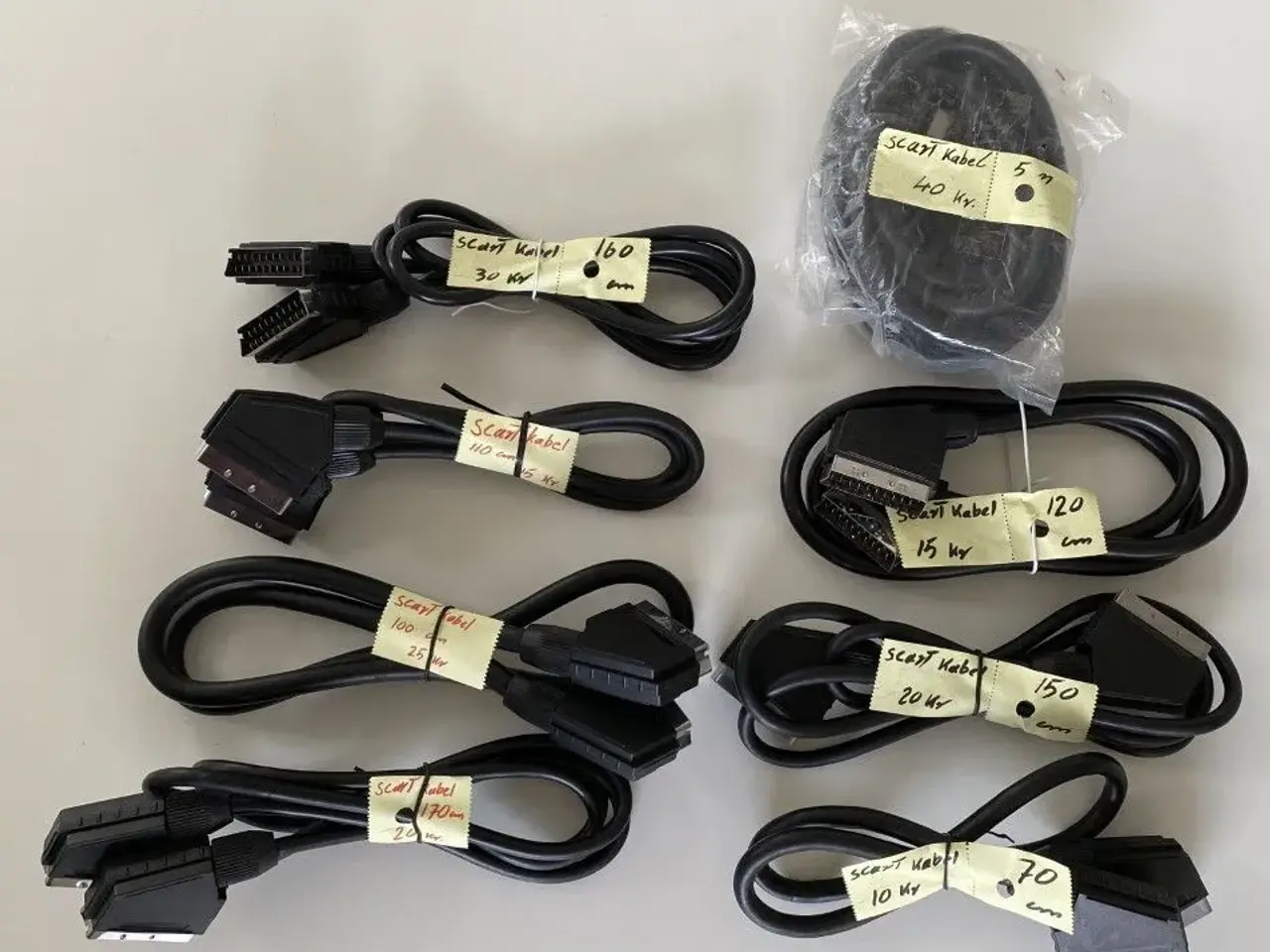 Billede 6 - Scart kabel High grade fuldt monteret,