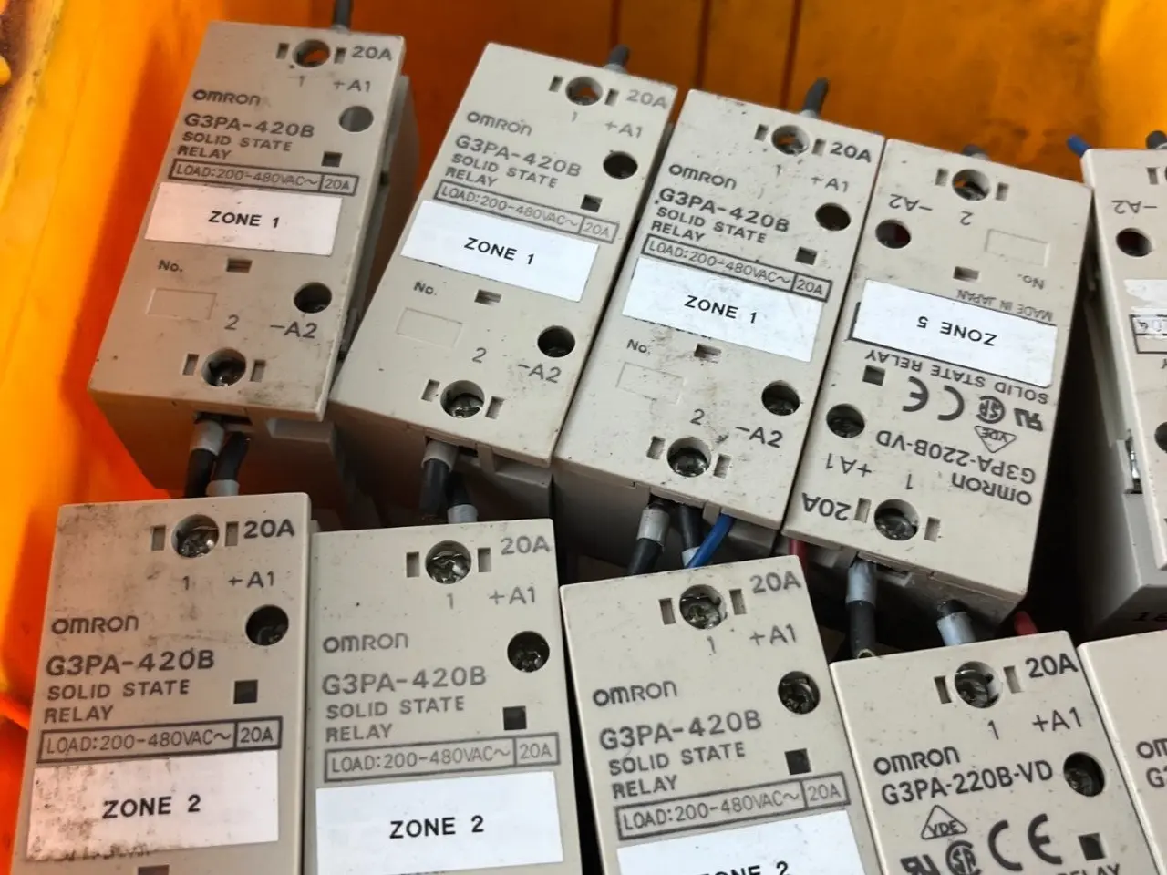 Billede 6 - parti of 15 Omron G3PA-420B G3PA-220B-VD Solid SSR