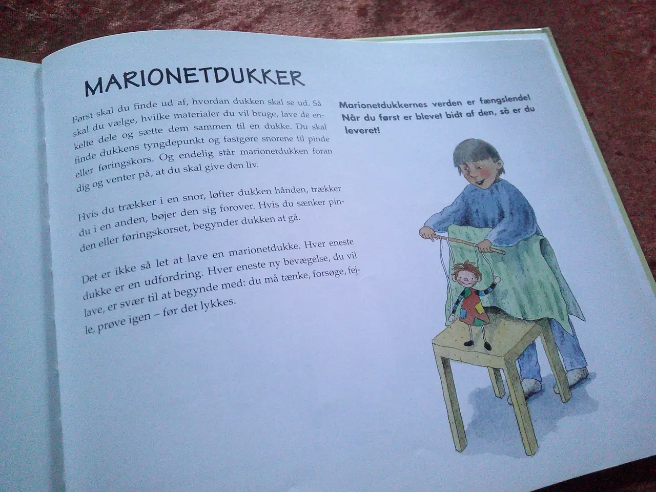 Billede 5 - Vi laver dukketeater, Maija Baric