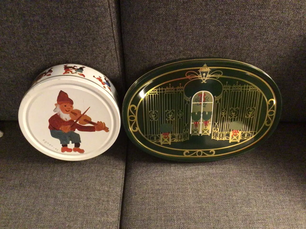 Billede 1 - Royal  Copenhagen og Egner juledåser