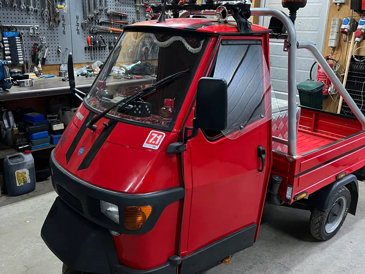 Billede 8 - Tuk tuk piaggio ape 50 2t årg 2014