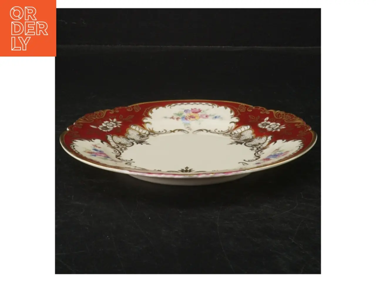 Billede 1 - Dekorative tallerkener, 4 stykker (str. Ø. 17 cm. 4 styk)