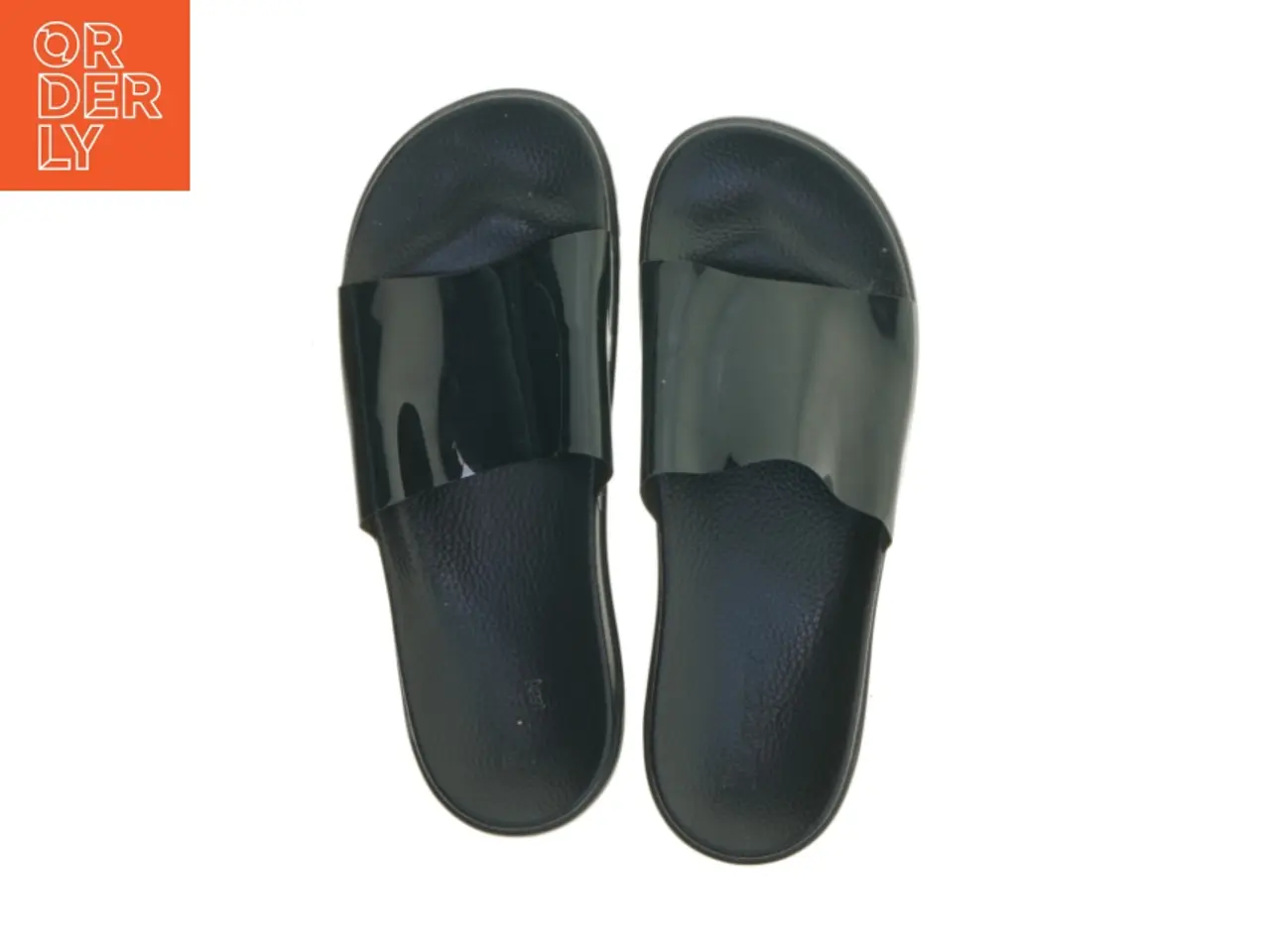 Billede 4 - SuperDry Sorte sandaler med glat overdel (str. Længde, 28 cm)