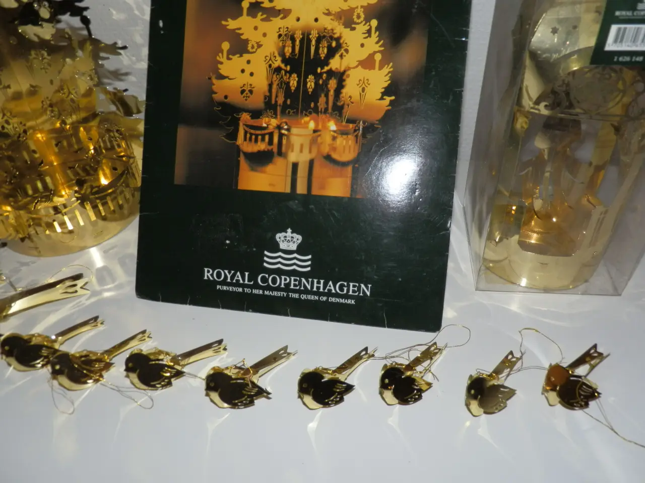 Billede 6 - Golden Christmas julepynt fra Royal Copenhagen