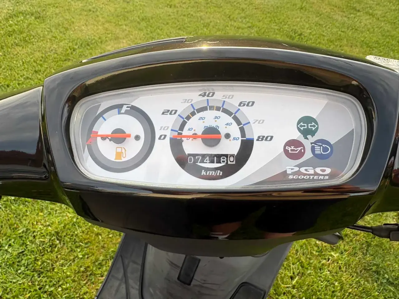 Billede 2 - PGO HOT 50 fra 2017 med lavt km tal