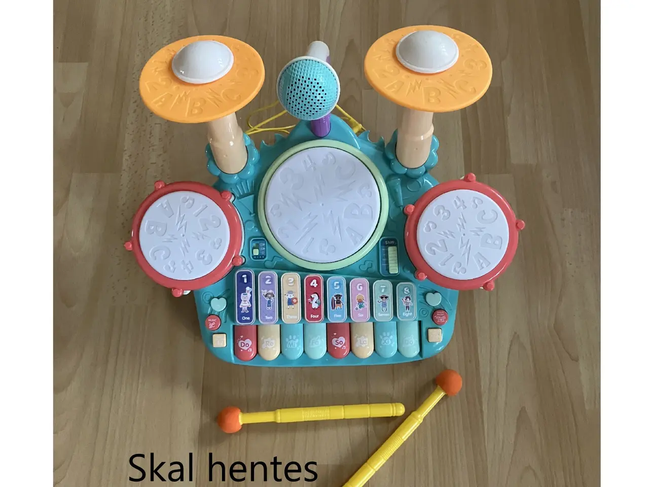Billede 1 - Tromme/musik sæt – Kidzly   