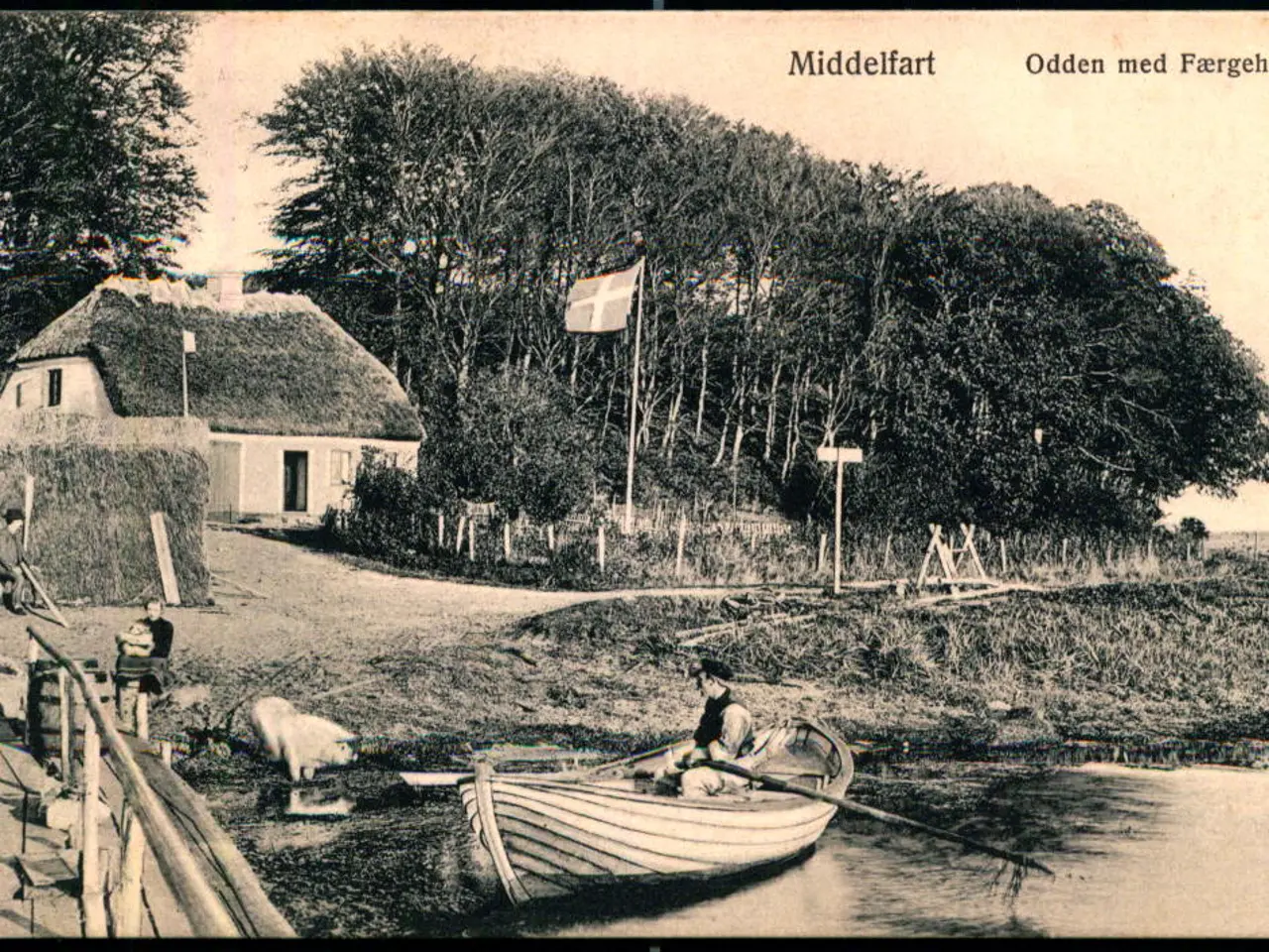 Billede 1 - Middelfart - Odden ved Færgehuset - Peter Alstrup 618 - Brugt
