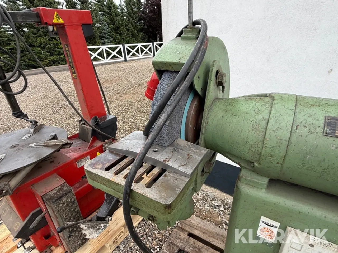 Billede 8 - Dobbelt slibesten Greif DV 40 1-1