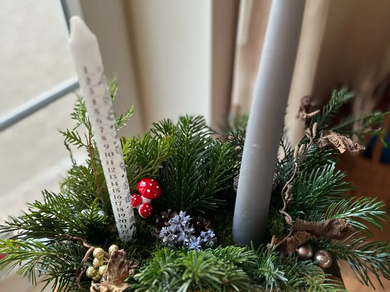 Billede 3 - Dekorationer laves til efterår og jul 🎄