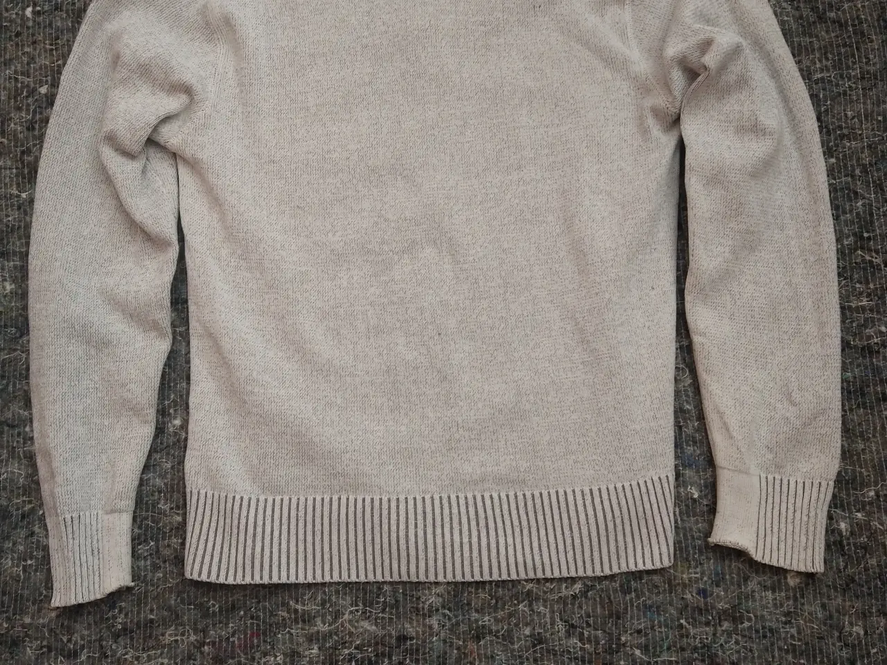 Billede 4 - Sweater strik-trøje, str. XL, hvid