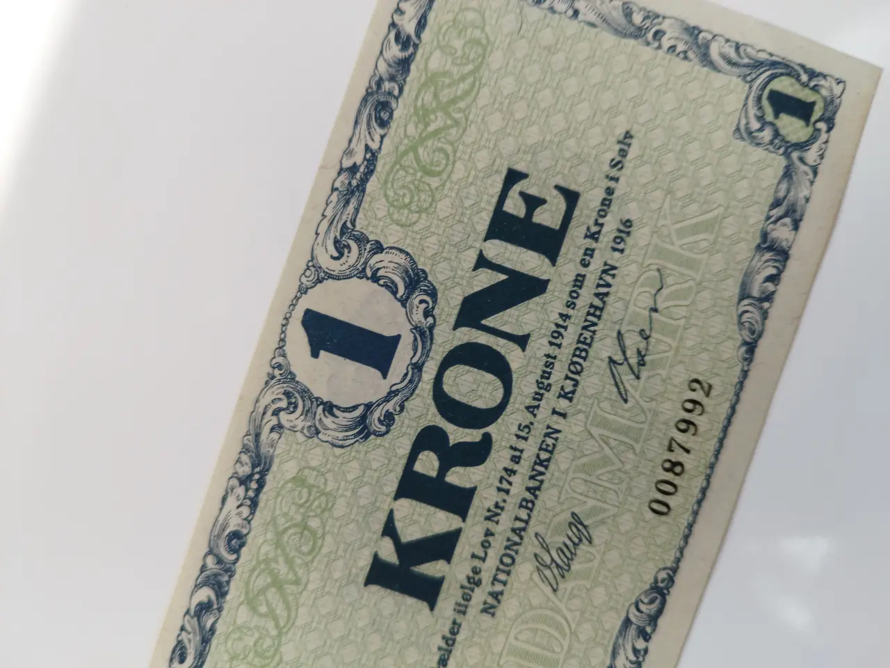 Billede 2 - 1 Krone 1916