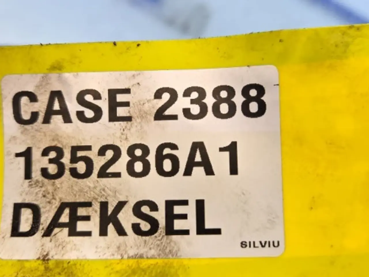 Billede 3 - Case 2388 Dæksel 135286A1