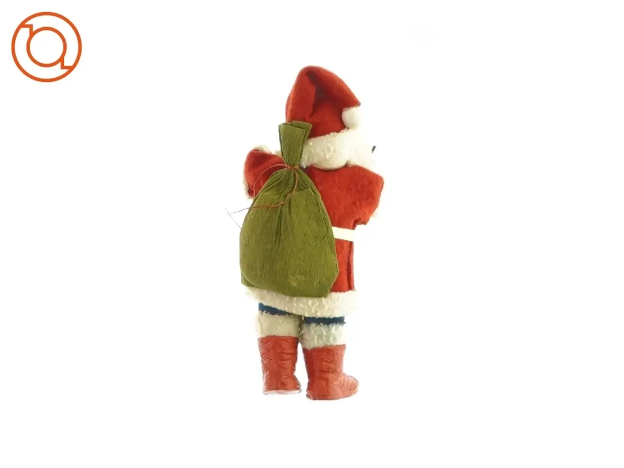 Billede 2 - gammel Julemand med sæk - figur