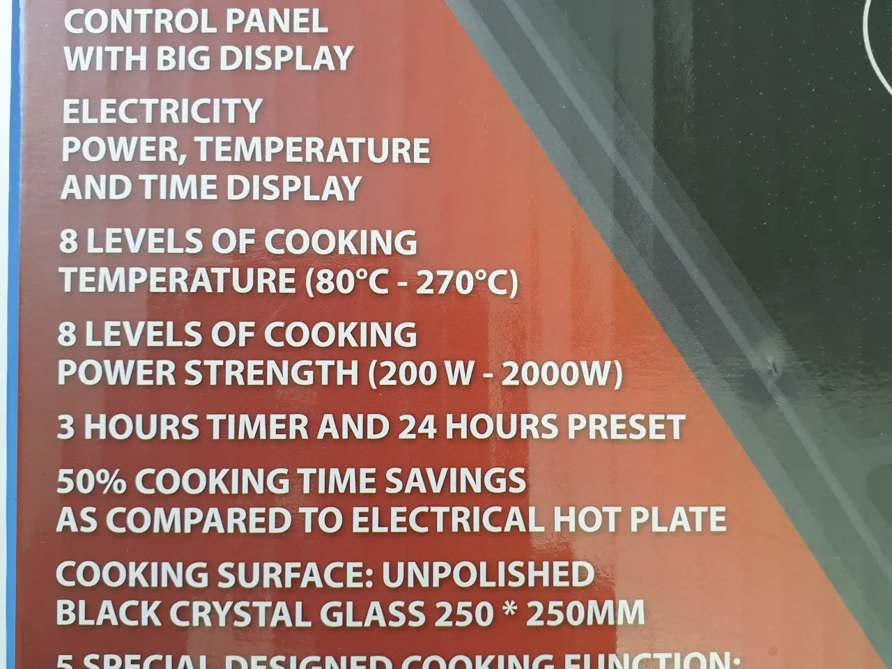 Billede 3 - NY! 2 x Induktion Kogeplade 2000W