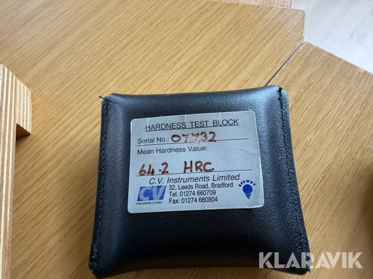 Billede 10 - Hårdhedstester CV Instruments Ltd. Mark II Rangemaster