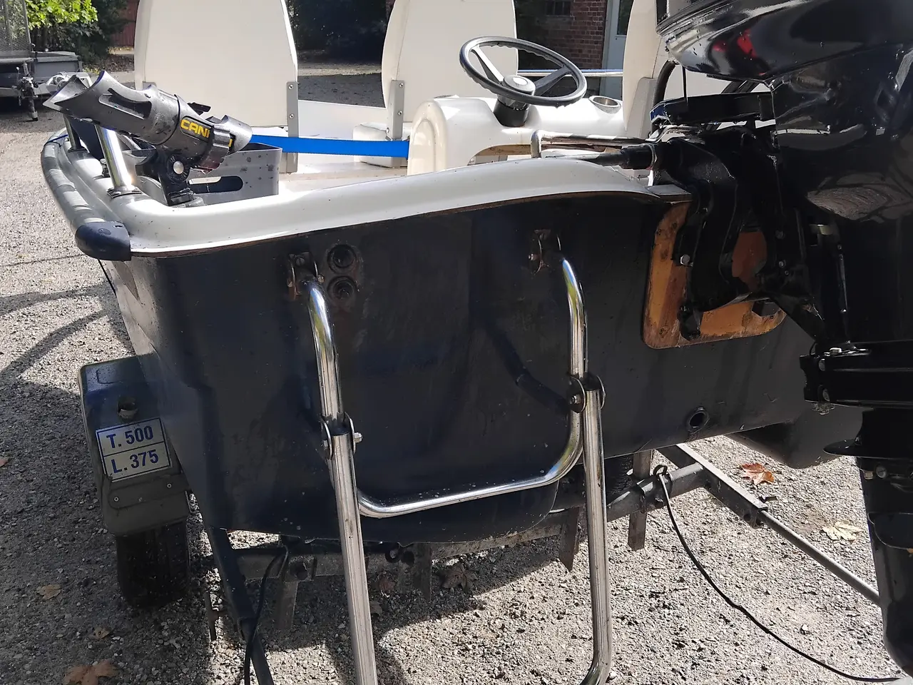 Billede 5 - Styrpult Jolle og motor incl trailer til salg fra