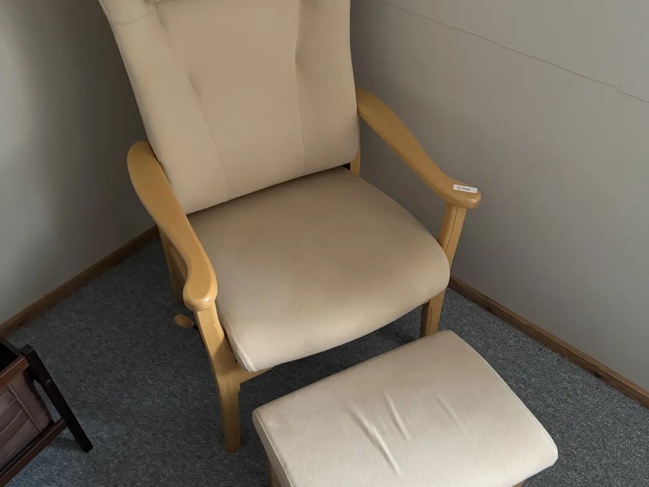 Billede 1 - Lækker Stressless læne/hvile stol