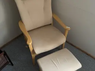 Lækker Stressless læne/hvile stol