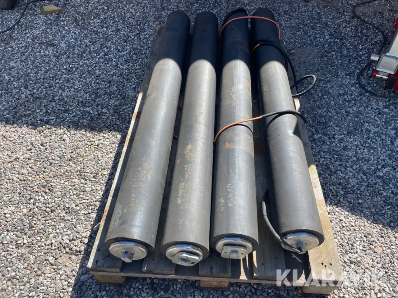 Billede 2 - Motor & løstromler Scandrive 4 styk