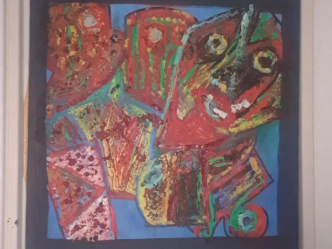 Billede 1 - 30×30 oliemaleri