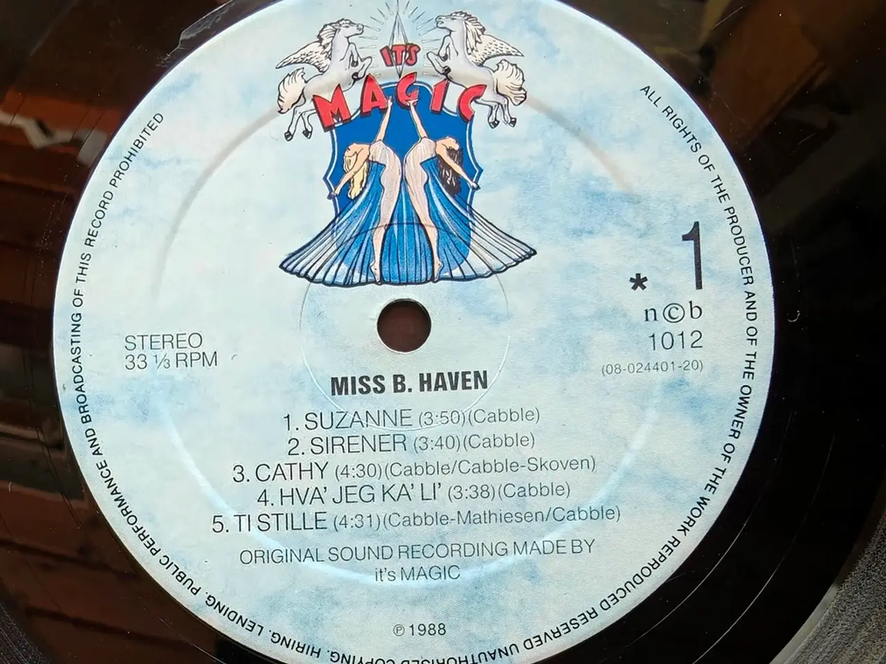 Billede 3 - LP, Miss B. Haven x2