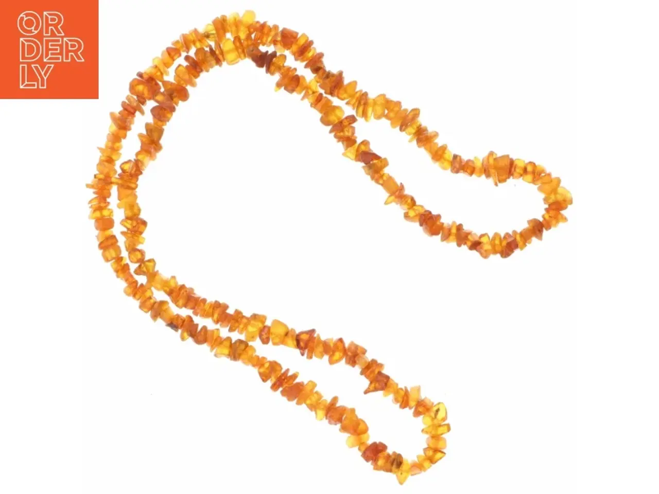 Billede 2 - Rav halskæde (str. 80 cm)