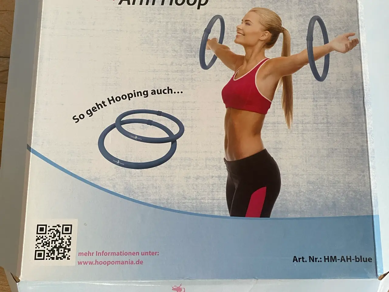 Billede 1 - Arm Hoops blå