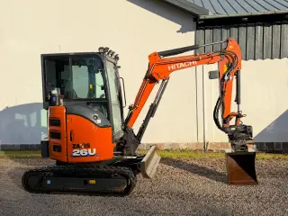Hitachi Zx 26U-6! 2000Timer Rotortilt!