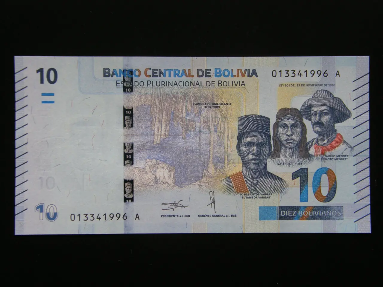 Billede 1 - Bolivia 10 Bolivianos 2018 Unc.
