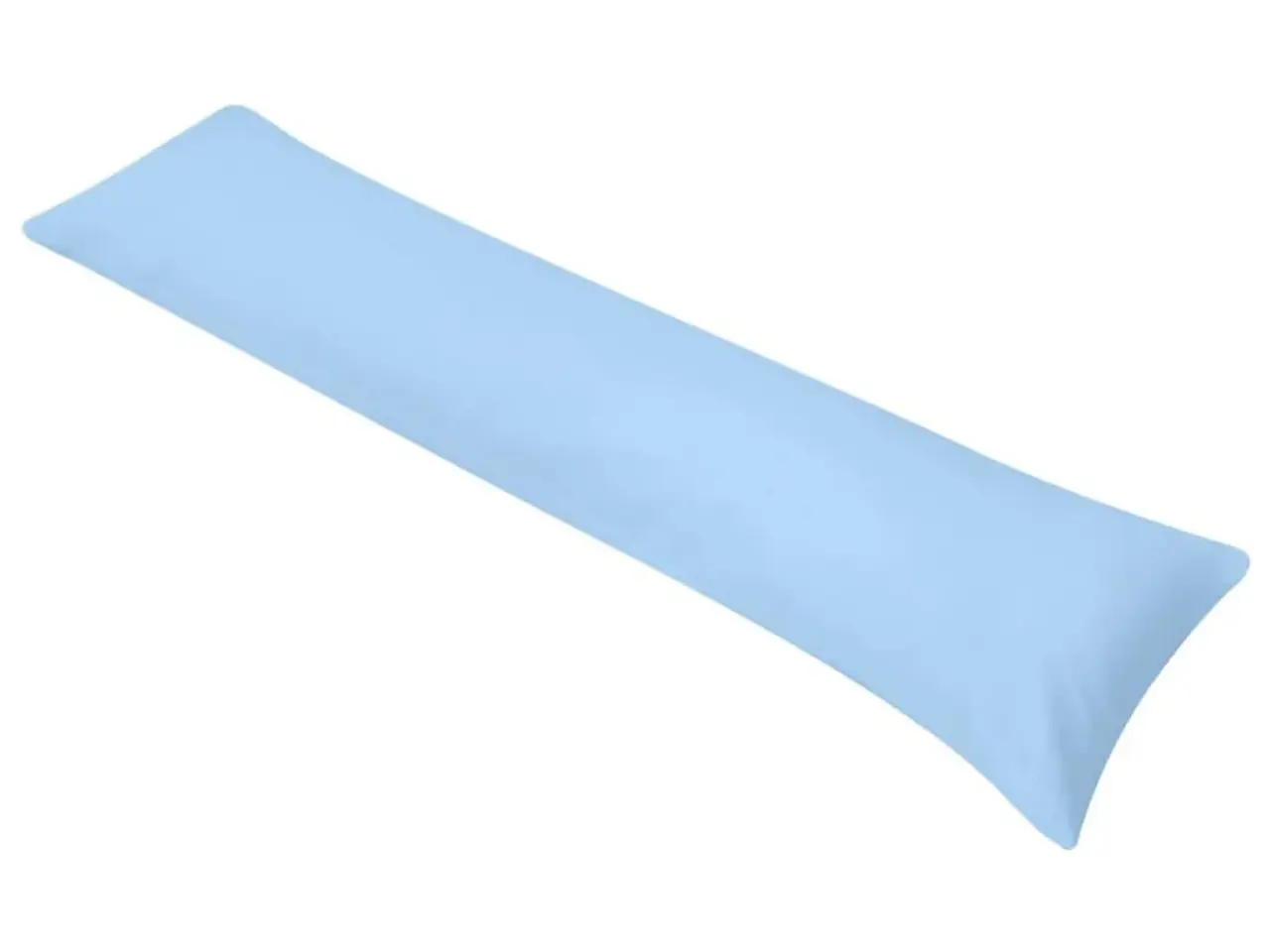 Billede 1 - Kropspude 40 × 145 cm - blå side-sleeper pude