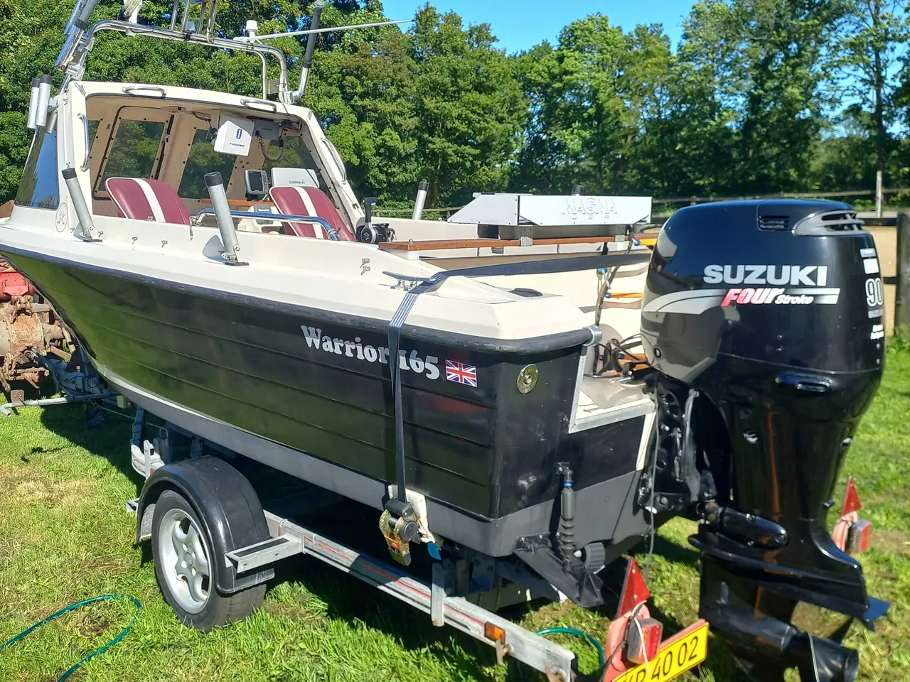 Billede 14 - Warrior 165 med suzuki 90hp 4takt