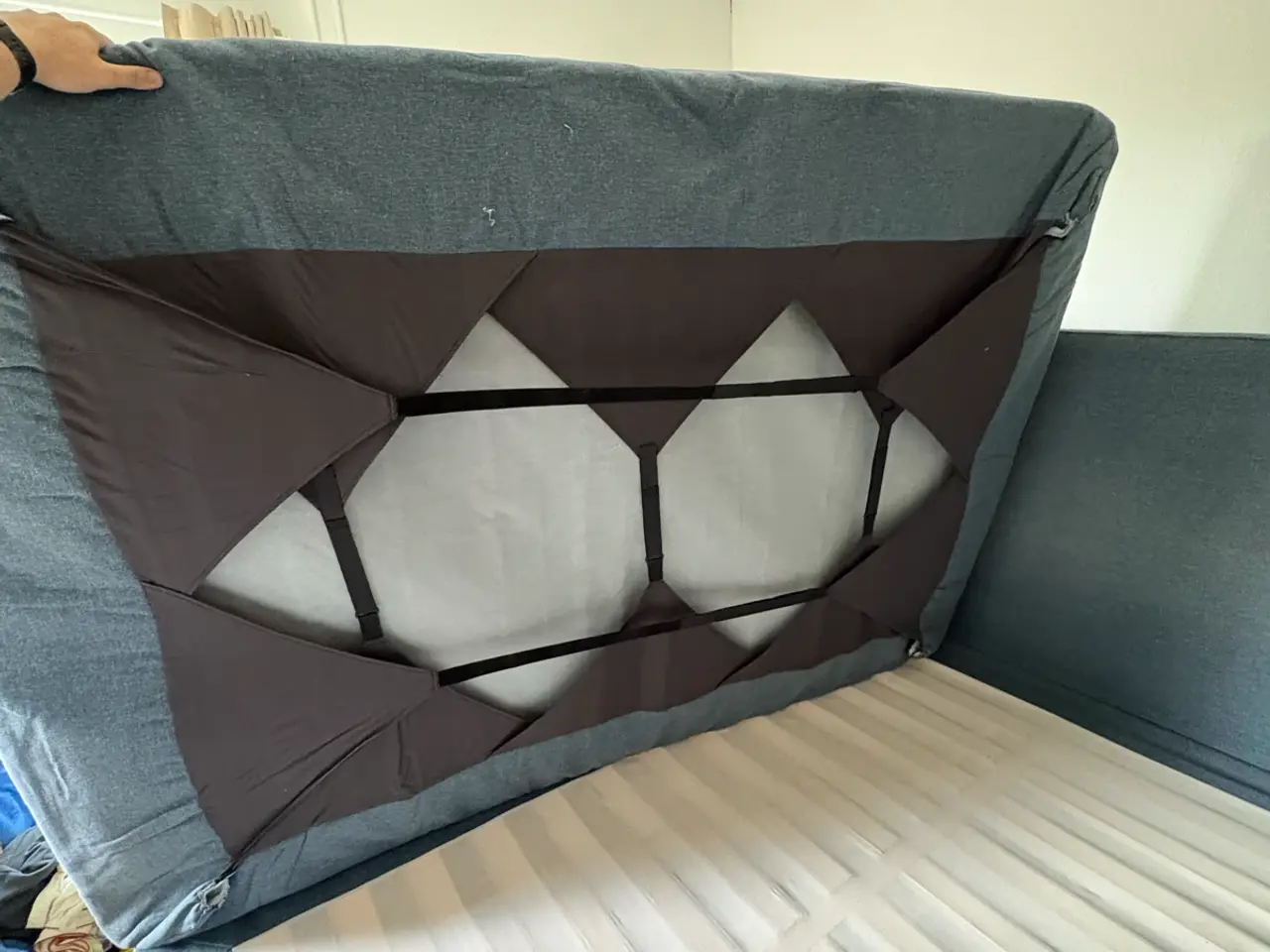 Billede 6 - Polstret IKEA seng str 140x200