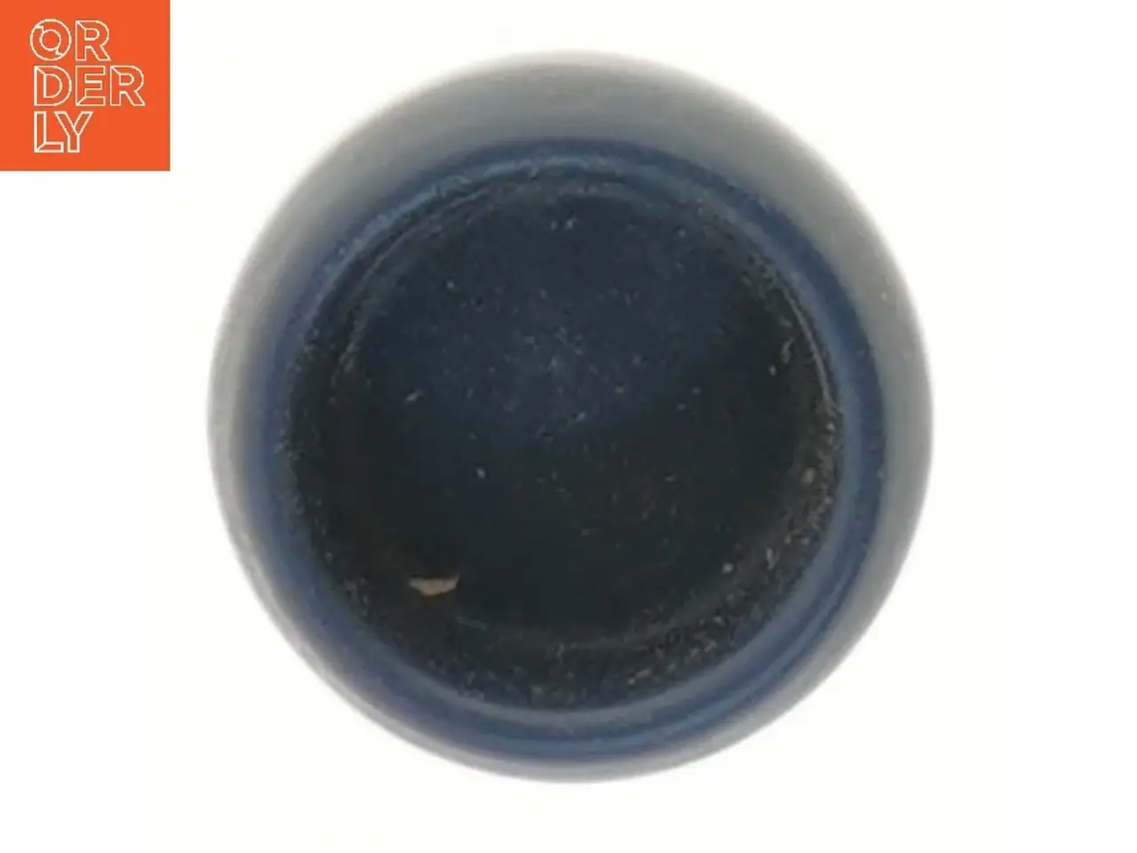 Billede 2 - Knap harpe glasur Lille blå vase (str. 6 cm)