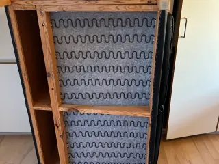 Stouby 2 personers sofa. Sort læder.