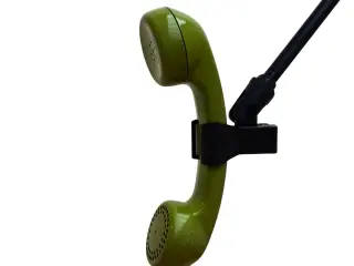 Retro telefon mikrofon (Lime grøn)