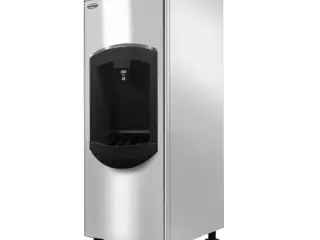 Isdispenser i rustfrit stål – 60 kg kapacitet