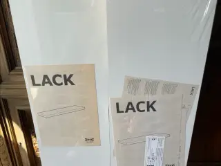 Lack svævehylder 110*26 cm