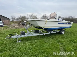 Båd og bådtrailer Limbo - Brenderup 585 - A05