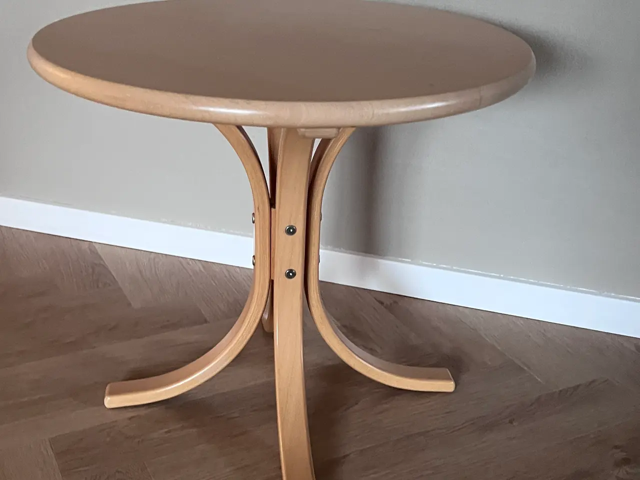 Billede 3 - Lille bord i bøg 60 cm diameter
