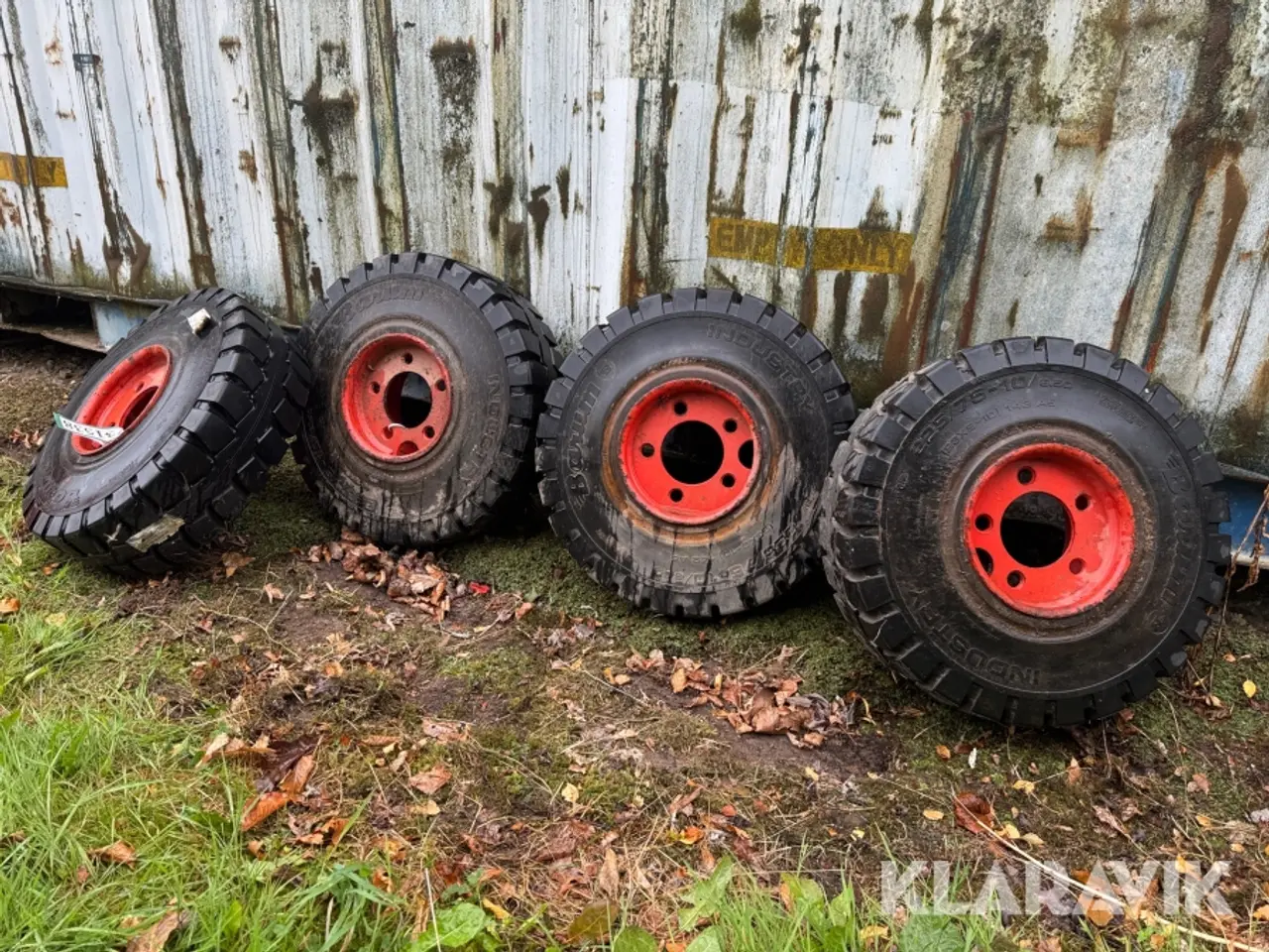 Billede 1 - Truckdæk Baum Industry 4 styks hjul